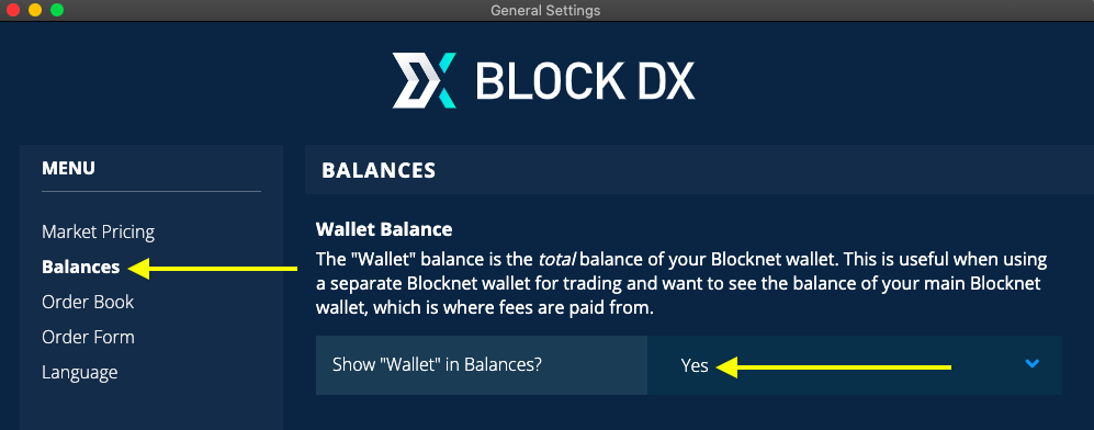 Select Balances